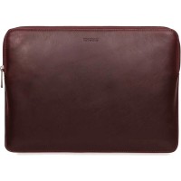 Чехол Knomo Barbican Leather Sleeve для MacBook 13" коричневый