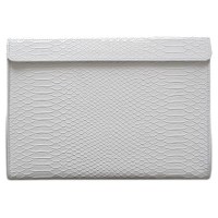 Чехол-конверт Alexander для MacBook 12" Retina питон белый