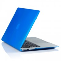 Чехол-крышка BTA-Workshop Velvet Polycarbonate Shell для MacBook Air 11" голубой матовый