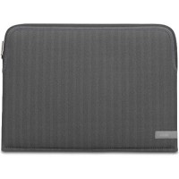 Чехол Moshi Pluma для MacBook Pro/Air 13" (USB-C) серый (Herringbone Gray)