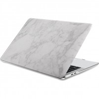 Чехол Uniq Husk Pro для MacBook Pro 15" Touch Bar (USB-C) белый мрамор