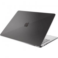 Чехол Uniq Husk Pro INVISI для MacBook Pro 15" Touch Bar (USB-C) прозрачный / чёрный (Clear Black)