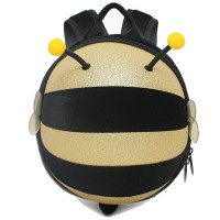 Детский рюкзак Supercute блестящий Мини Пчелка SF056 блестящий золотой