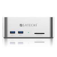 Док-станция Satechi Aluminum USB 3.0 SATA III HDD / SSD Docking Station серебристая