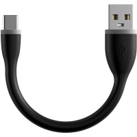 Гибкий кабель Satechi Flexible Type-C Charging Cable (0.15 метра) чёрный (ST-FCC6B)