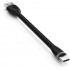 Гибкий кабель Satechi Flexible Type-C Charging Cable (0.15 метра) чёрный (ST-FCC6B) оптом