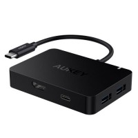 Хаб Aukey USB-C to 4-Port USB 3.0 Hub with HDMI Port & USB-C Charing Port (CB-C58)
