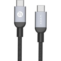 Кабель ADAM elements CASA B200 USB Type-C to USB Type-C (2 метра) серый