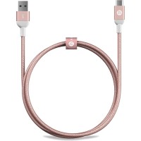 Кабель ADAM elements CASA M100 USB Type-C to USB (1 метр) розовое золото