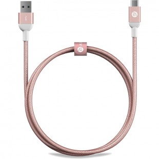 Кабель ADAM elements CASA M100 USB Type-C to USB (1 метр) розовое золото оптом