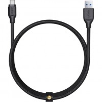Кабель Aukey Braided Nylon USB to Type-C Cable (2 метра) чёрный (CB-AC2)