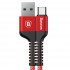 Кабель Baseus Confidant Anti-break Cable USB Type-C (1 метр) красный оптом