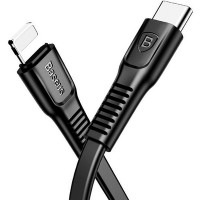 Кабель Baseus Tough Series USB Type-C to Lightning (1 метр) чёрный