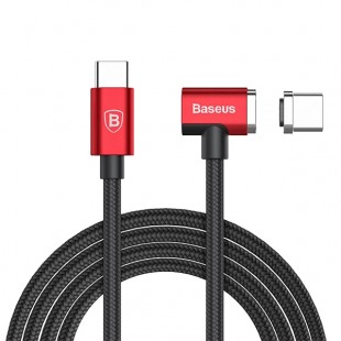 Кабель Baseus Type-C Magnet Cable (1.5 метра) красный / черный оптом