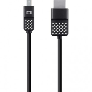Кабель Belkin Mini DisplayPort to HDMI Cable (1.8 метра) 4K/Ultra HD чёрный (F2CD080bt06) оптом
