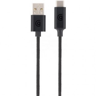 Кабель Griffin USB-A to USB-C (1 метр) черный (GP-006-BLK) оптом