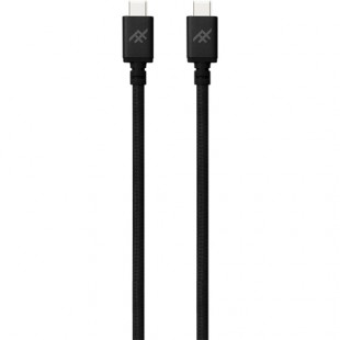 Кабель Ifrogz Unique Sync Premium USB-C to USB-C (1.8 метра) чёрный оптом