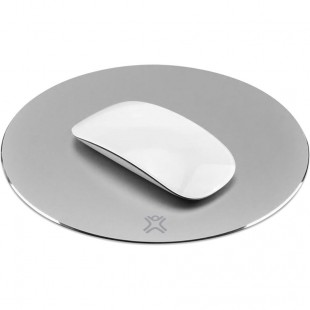 Коврик для мыши XtremeMac Round Aluminum Mouse Pad серебристый (XM-MPR-SLV) оптом
