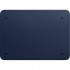Кожаный чехол Apple Leather Sleeve для MacBook Pro 13 без и с Touch bar (USB-C) тёмно-синий Midnight Blue оптом