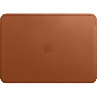Кожаный чехол Apple Leather Sleeve для MacBook Pro 15 Touch bar (USB-C) золотисто-коричневый Saddle Brown оптом