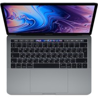 Ноутбук Apple MacBook Pro 13" Touch Bar (2018) Touch ID, Intel Core i5 2.3 ГГц, DDR3 8 Гб, Intel Iris Plus Graphics 655, SSD 256 Гб (MR9Q2) серый космос
