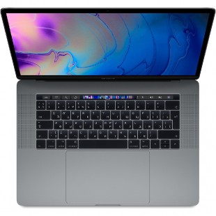 Ноутбук Apple MacBook Pro 15 Touch Bar (2018) Touch ID, Intel Core i7 2.6 ГГц, DDR4 16 Гб, AMD Radeon Pro 560X, SSD 512 Гб (MR942) серый космос оптом