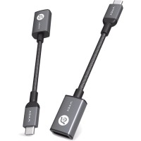 Переходник ADAM elements CASA F13 USB Type-C to USB (Female) серый