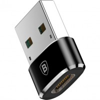 Переходник Baseus Mini Adapter Converter USB-C to USB чёрный