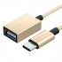 Переходник Satechi Aluminum Type-C USB 3.1 to Type-A USB 2.0 золотой (ST-TCTAG) оптом