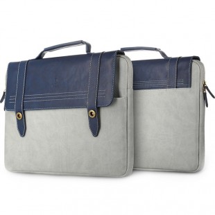 Сумка Baseus British Series Bag для MacBook 13 серая / синяя оптом