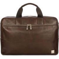 Сумка Knomo Amesbury Leather Briefcase для MacBook 15" коричневая