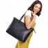 Сумка Knomo Maddox Leather Tote Bag для MacBook 15 чёрная оптом