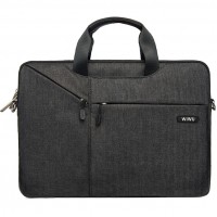 Сумка WiWu City Commuter Bag для ноутбуков 15.4" чёрная (GM4229MB15.4)