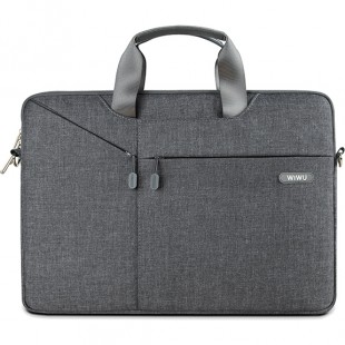 Сумка WiWu City Commuter Bag для ноутбуков 15.4 серая (GM4229MB15.4) оптом