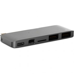 USB-хаб HyperDrive USB-C Hub with Mini DisplayPort серый космос оптом