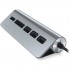 USB-хаб и картридер Satechi Type-C Aluminum USB 3.0 Hub & Card Reader (ST-TCHCRM) серый космос оптом