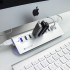 USB-хаб Satechi 7 USB 3.0 + 3 Charging Ports Premium Aluminum Hub (белая отделка) оптом