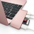 USB-хаб Satechi Type-C Pass Through USB Hub with USB-C Charging Port розовый оптом