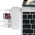 USB-хаб Satechi Type-C Pass Through USB Hub with USB-C Charging Port Серебристый оптом