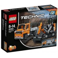 Конструктор Lego Technic Roadwork Crew 42060 (Orange)