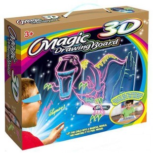 Планшет для рисования Magic Drawing Board 3D Динозавры (MB3DD) оптом