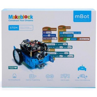 Программируемый конструктор Makeblok mBot V1.1 (Blue) оптом