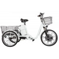 Трицикл Eltreco Crolan 350W (White)