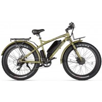 Велогибрид Eltreco Volteco BigCat Dual New (Army Green)