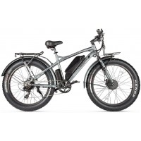 Велогибрид Eltreco Volteco BigCat Dual New (Dark Grey)