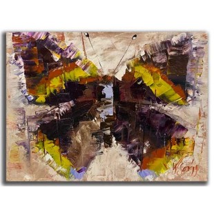 Интерьерная картина маслом (30 х 40 см) Papillon оптом