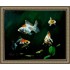 Интерьерная картина маслом (40 х 50 см) Рыбки оптом