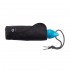 Карманный складной зонт XD Design Droplet (P850.015) с синей ручкой оптом