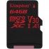 Карта памяти Kingston Canvas React microSDXC Class 10 UHS-I V30 U3 100/80 MB/s 64 Гб с адаптером (SDCR/64GB) оптом