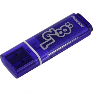 USB-накопитель Smartbuy Glossy series 128Гб USB 3.0 Тёмно-синий (SB128GBGS-DB) оптом